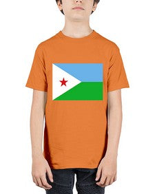 Djibouti 670# - world flags - Youth Tee Unisex
