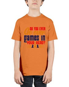 Do you ever go over games in your head 71# - chess - Youth Tee Unisex