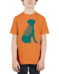 DogMandala 381# - mandala - Youth Tee Unisex