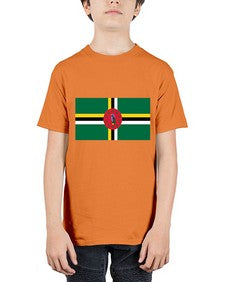 Dominica 675# - world flags - Youth Tee Unisex