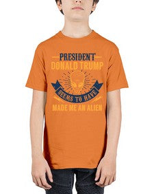 Donal trump made me an alien 51# - ufo - Youth Tee Unisex