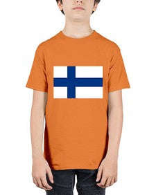 Finland 722# - world flags - Youth Tee Unisex