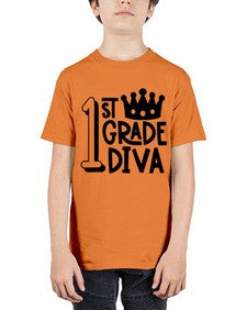First Grade Diva 127# - first grade - Youth Tee Unisex