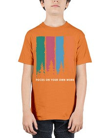 Focus on Your Own Work 14# - internet - Youth Tee Unisex