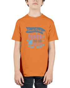 Fourth grade shark doo doo doo doo 197# - fourth grade - Youth Tee Unisex