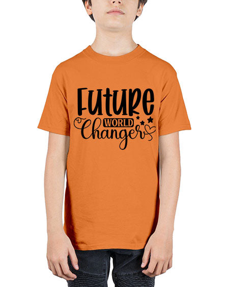 Future World Changer 318# - kids - Youth Tee Unisex