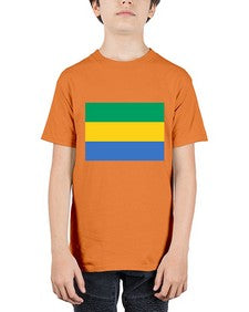 Gabon 754# - world flags - Youth Tee Unisex