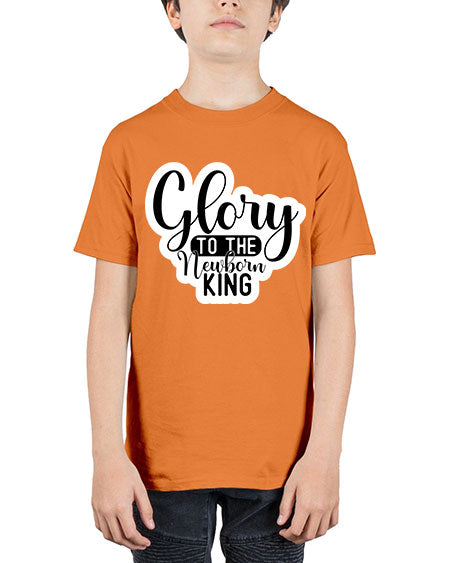 Glory To The Newborn King 320# - baby - Youth Tee Unisex