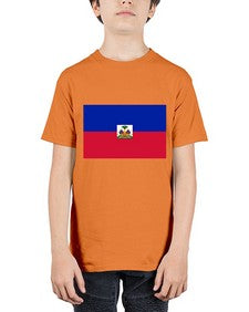 Haiti 802# - world flags - Youth Tee Unisex