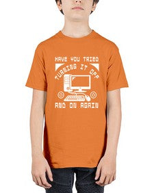 Have you tried turning it off and on again 45# - computer - Youth Tee Unisex