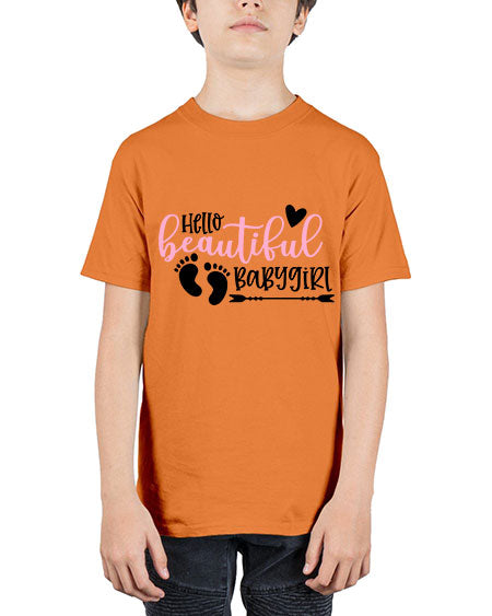 Hello Beautiful Babygirl Style 327# - baby - Youth Tee Unisex