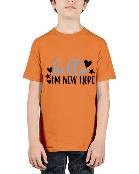 Hello Im New Here Style 328# - baby - Youth Tee Unisex