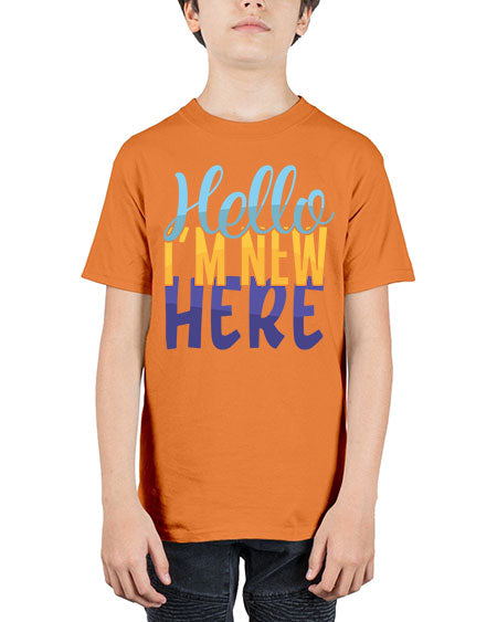 Hello Im New Here Style 87# - baby - Youth Tee Unisex