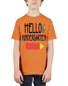 Hello Kindergarten 299# - kindergarten - Youth Tee Unisex
