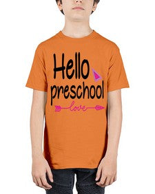 Hello preschool 317# - prek headstart - Youth Tee Unisex