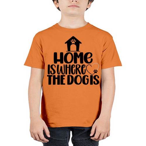 Home Is Where The Dogis Style 20# - dogs - Youth Tee Unisex