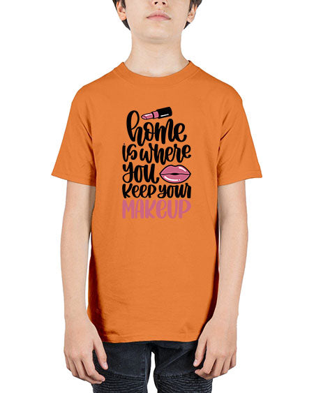 Home Is Where You Keep Your Makeup Style 87# - beauty - fashion - Youth Tee Unisex