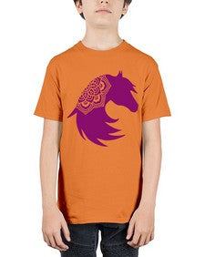 HorseFaceMandala 535# - mandala - Youth Tee Unisex