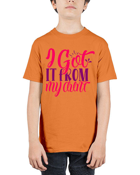 I Got It From My Aunt Style 94# - baby - Youth Tee Unisex
