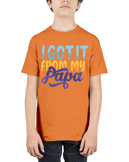 I Got It From My Papa Style 98# - baby - Youth Tee Unisex