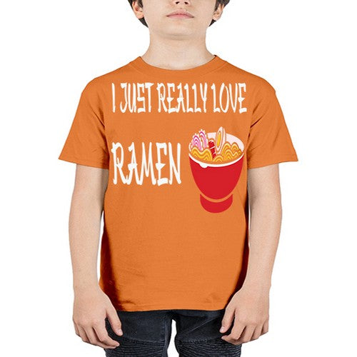 I Just Love Ramen Japanese Anime 238# - anime - Youth Tee Unisex