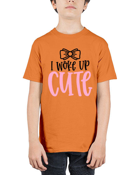 I Woke Up Cupe Style 347# - baby - Youth Tee Unisex