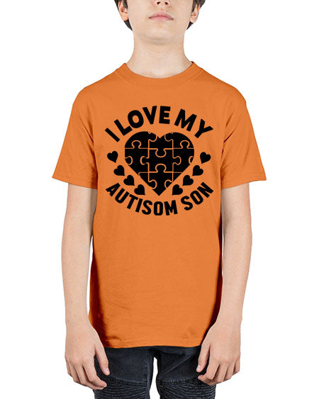 I love my Style 45# - autism - Youth Tee Unisex