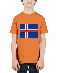 Iceland 921# - world flags - Youth Tee Unisex