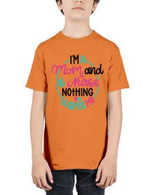 Im A Mom And A Nurse Nothing Style Style 957# - nurse - Youth Tee Unisex