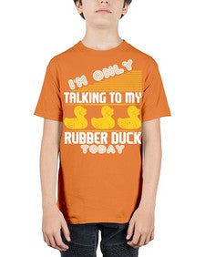 Im only talking to my rubber duck today Style 38# - ducks - Youth Tee Unisex
