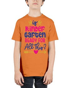 Is Kindergarten Ready 393# - kindergarten - Youth Tee Unisex