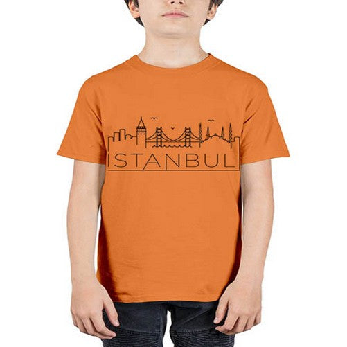 Istanbul Minimal Skyline 964# - cities - Youth Tee Unisex