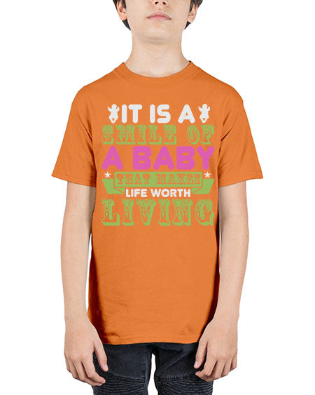 It is a smile of a baby Style 128# - baby - Youth Tee Unisex