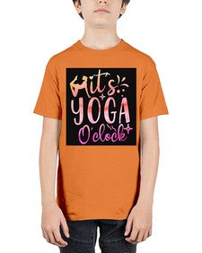 It s yoga O clock  345# - yoga - Youth Tee Unisex