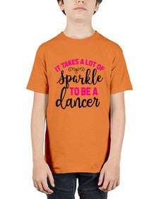 It takes a lot of sparkle to be a dancer 144# - ballet - Youth Tee Unisex