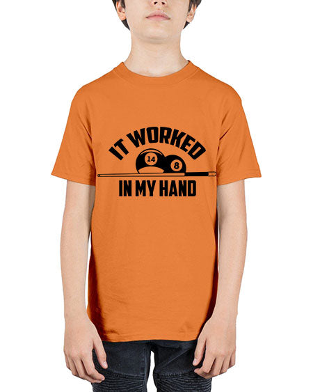 It worked in my hand 1000# - billards - Youth Tee Unisex