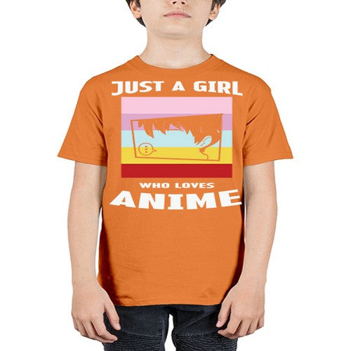 Just A Girl Who Loves Anime 265# - anime - Youth Tee Unisex