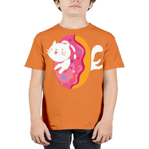 Kawaii Cat Donut Anime Lover Anime 267# - anime - Youth Tee Unisex
