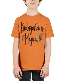 Kindergarten is Magical 425# - kindergarten - Youth Tee Unisex
