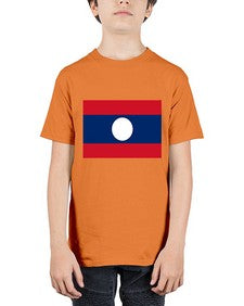 Laos 1111# - world flags - Youth Tee Unisex