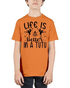 Life is better in a tutu 156# - ballet - Youth Tee Unisex