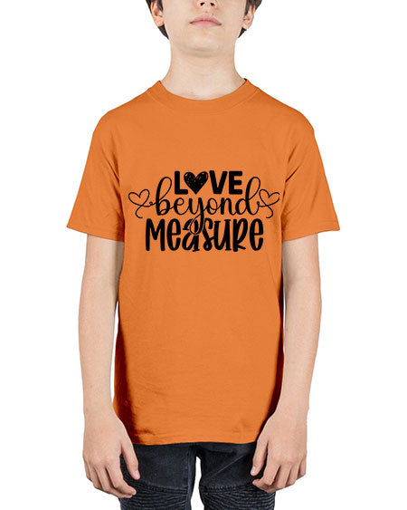 Love Beyond Measure 389# - kids - Youth Tee Unisex