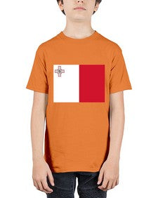 Malta 1222# - world flags - Youth Tee Unisex
