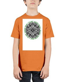 Mandala Garden Round 910# - mandala - Youth Tee Unisex