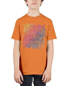 Mandala Teach Love Inspire Rainbow Glitter 762# - mandala - Youth Tee Unisex