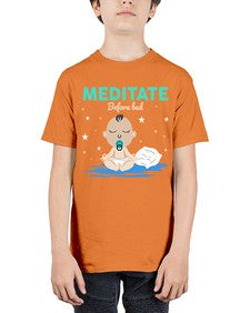 Meditate Before Bed 421# - yoga - Youth Tee Unisex