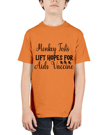 Monkey tests lift hopes for  - monkey - Youth Tee Unisex