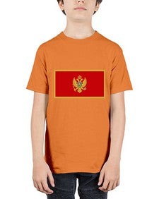 Montenegro 1344# - world flags - Youth Tee Unisex