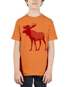 MooseMandala 940# - mandala - Youth Tee Unisex