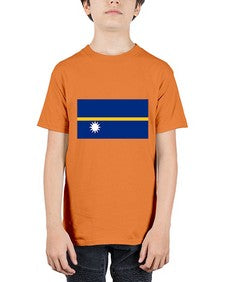 Nauru 1419# - world flags - Youth Tee Unisex